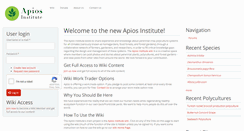 Desktop Screenshot of apiosinstitute.org